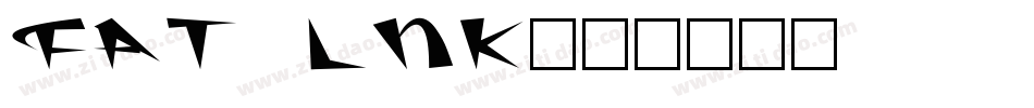 fat lnk字体转换
